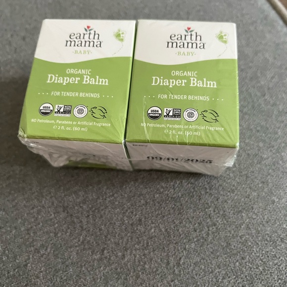 Set of 2 brand new sealed Earth Mama diaper balm - Picture 2 of 7